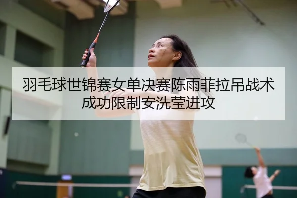 羽毛球世锦赛女单决赛陈雨菲拉吊战术成功限制安洗莹进攻
